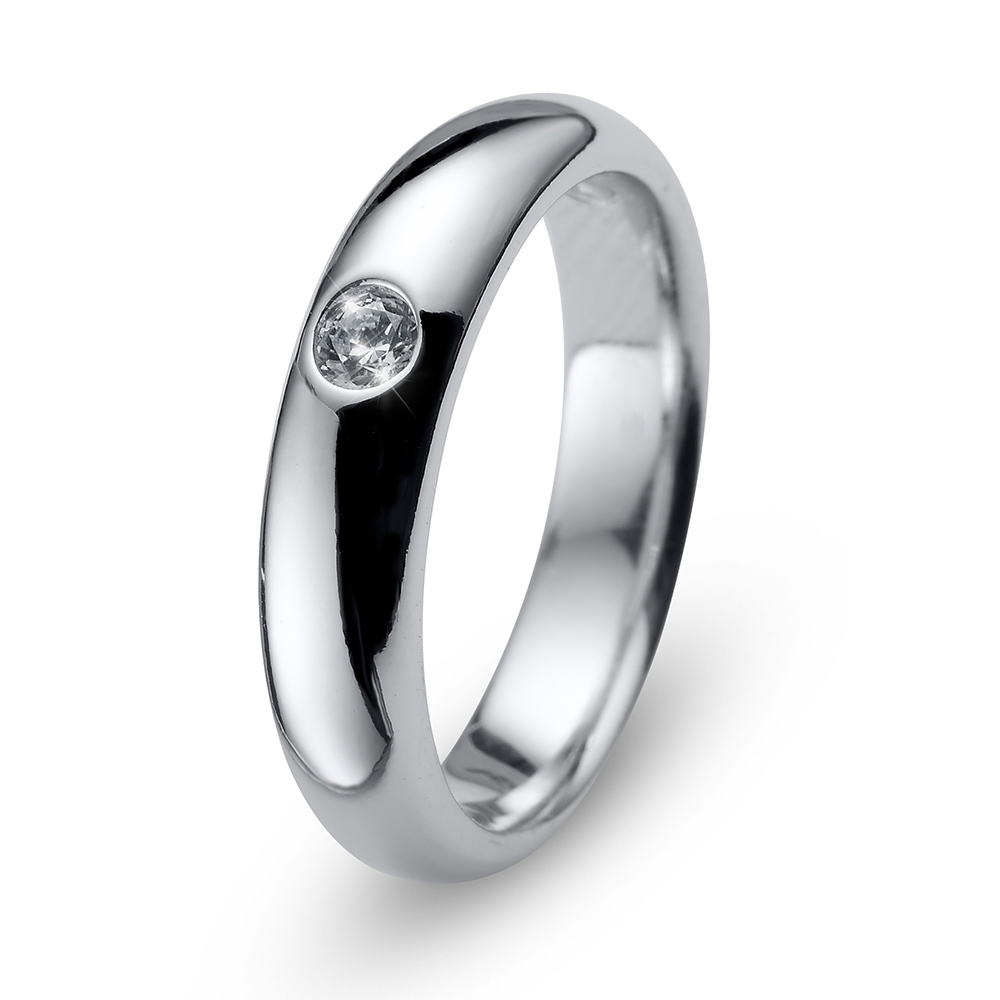 Stříbrný prsten s krystaly Swarovski Oliver Weber Ring Future 63229 |  Piercing-sperky.cz
