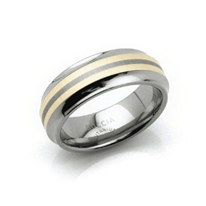 Titanový prsten Boccia 0111-01 | Piercing-sperky.cz